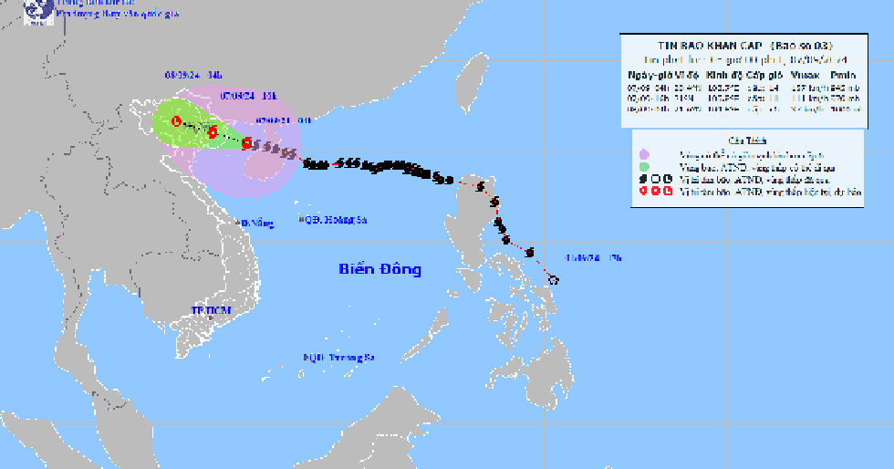 Bão số 3 đi vào Vịnh Bắc Bộ: Thủ tướng chỉ đạo tập trung ứng phó bão và mưa lũ sau bão