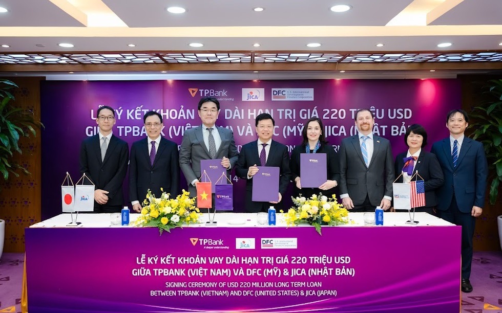 TPBank nhận khoản vay 220 triệu USD từ DFC và JICA