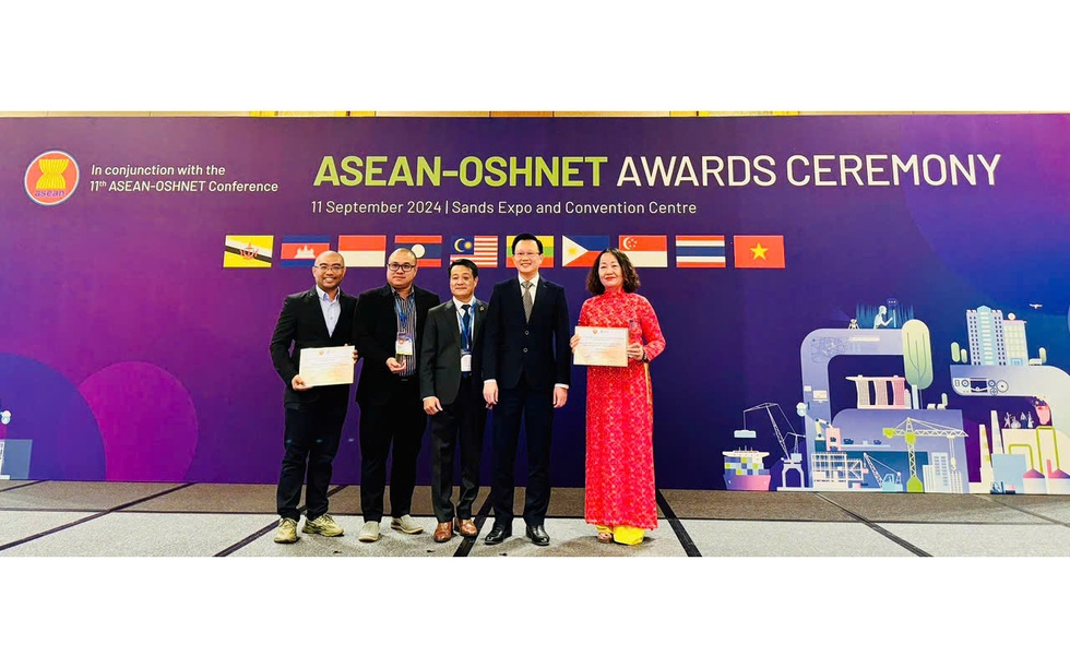 Sanvinest Khánh Hòa nhận giải thưởng ASEAN về an toàn và sức khỏe nghề nghiệp