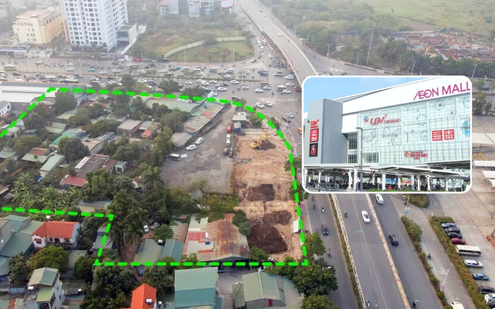 GPMB để đấu giá khu đất 'vàng' 1,35ha đối diện Aeon Mall đầu tiên của Hà Nội