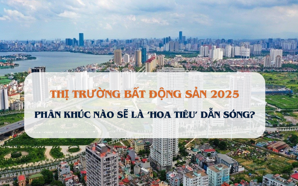 Phân khúc nào sẽ là 'hoa tiêu' của thị trường bất động sản năm 2025?