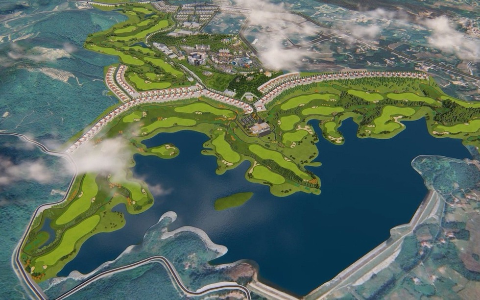 Thành phố nhỏ nhất Việt Nam sắp có đô thị và sân golf hơn 11.000 tỷ ở phía Tây