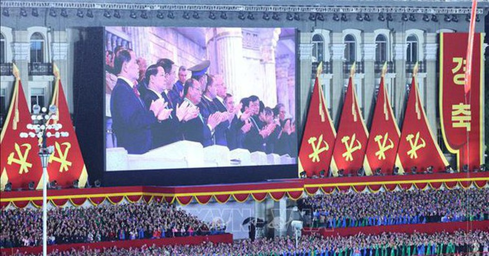 Tổng Bí thư Tô Lâm dự Lễ duyệt binh kỷ niệm 80 năm thành lập Đảng Lao động Triều Tiên
