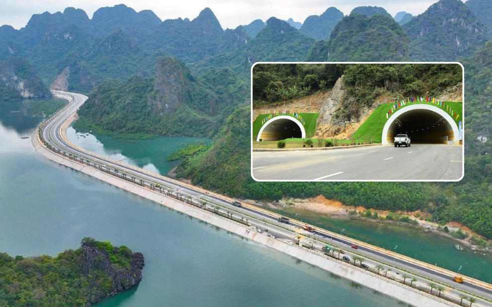 Hầm xuyên núi nằm trên tuyến đường bao biển có phong cảnh đẹp nhất Việt Nam: Thiết kế đặc biệt, kết nối 2 di sản, có 'bóng dáng' của vua hầm Đèo Cả