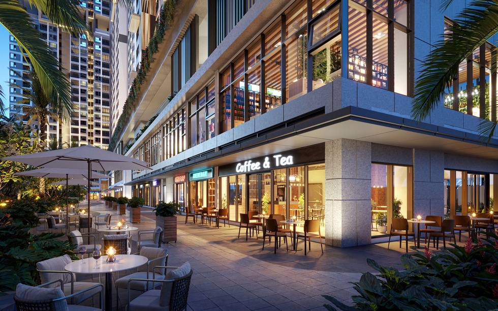 Shop khối đế dự án The Gió Riverside được "săn đón"