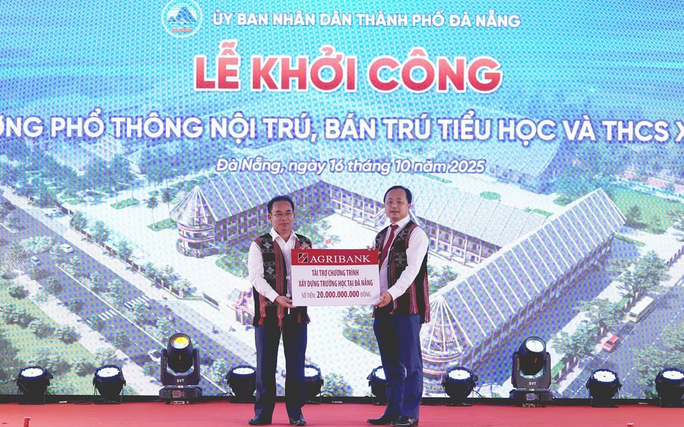 Agribank chung tay xây dựng các trường nội trú tại Đà Nẵng