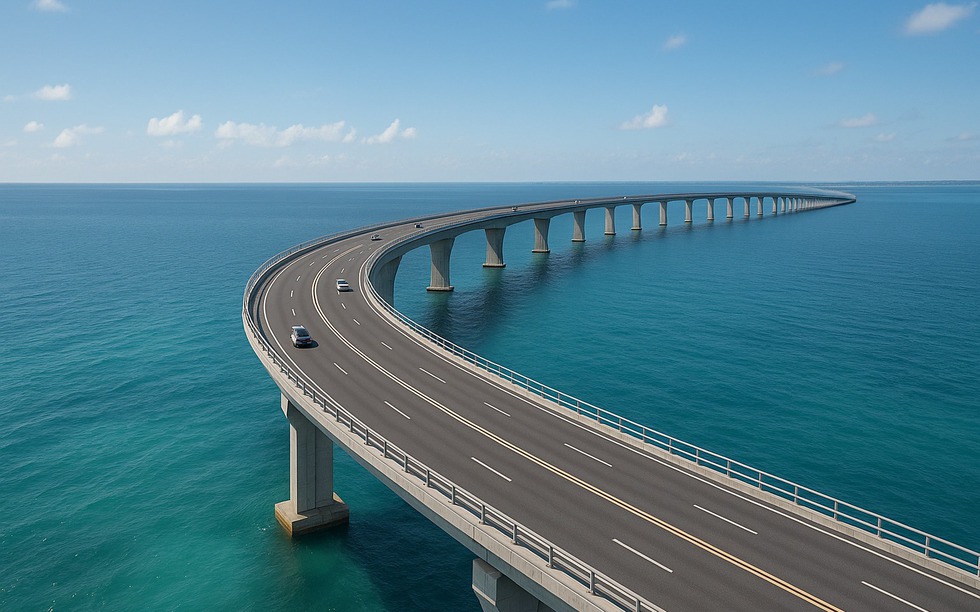 Bộ Xây dựng nói gì về đề xuất xây dựng cầu vượt biển Cần Giờ - Vũng Tàu?