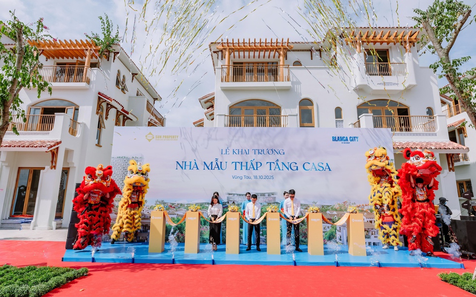 Đô thị Sun Group Vũng Tàu khai trương nhà mẫu thấp tầng Casa