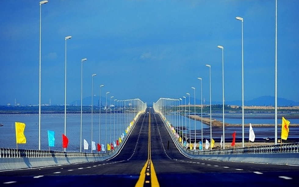 Công trình vượt biển gần 16km dài nhất Việt Nam, thuộc top Đông Nam Á, xóa bỏ bến phà hoạt động nhiều năm