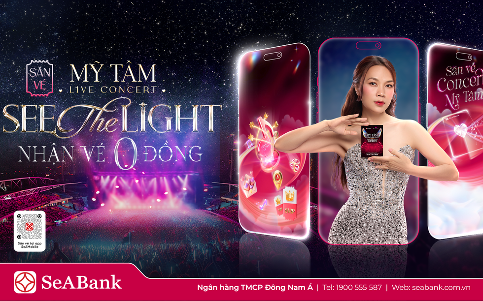SeABank mang cơ hội săn vé miễn phí cho khách hàng trải nghiệm Mỹ Tâm Live Concert 2025