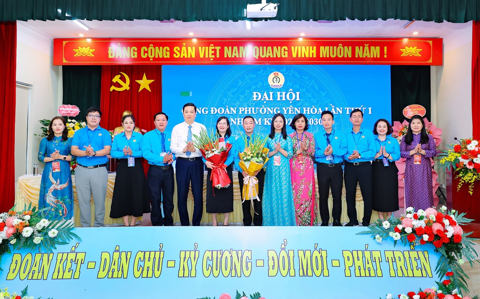 Đại hội Công đoàn phường Yên Hoà lần thứ I, nhiệm kỳ 2025 - 2030