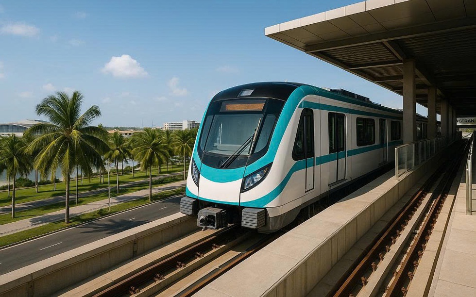 Đặc khu lớn bậc nhất Việt Nam sắp có tuyến tàu điện đô thị gần 9.000 tỷ