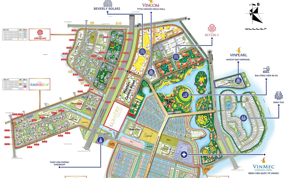 So sánh Vinhomes Cần Giờ và Vinhomes Grand Park