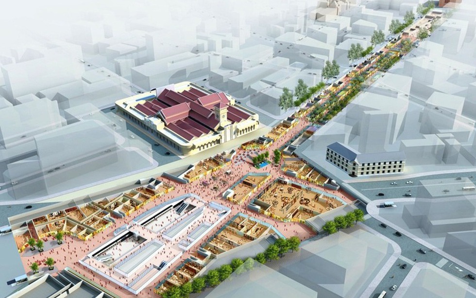 Vingroup muốn xây dựng không gian dưới lòng đất kết nối khu vực chợ Bến Thành