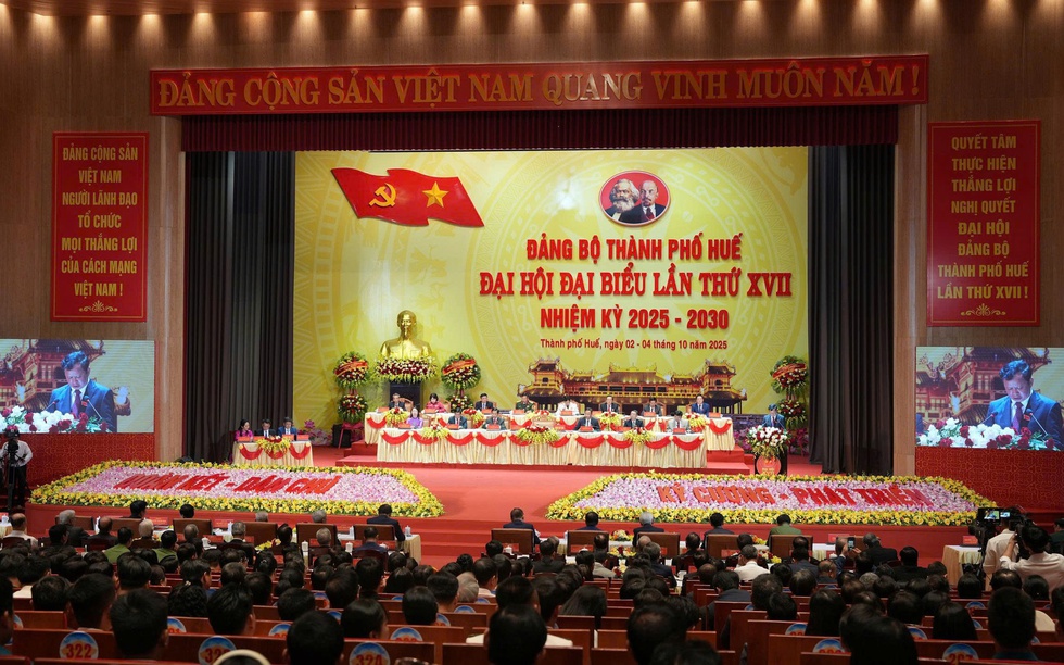 Khai mạc Đại hội Đại biểu Đảng bộ TP. Huế lần thứ XVII