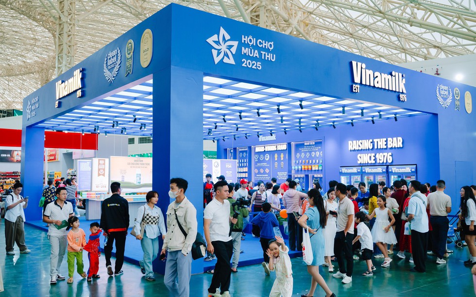 Vinamilk thể hiện "Bản lĩnh Việt Nam - Vươn tầm Quốc tế" tại Hội chợ Mùa Thu 2025