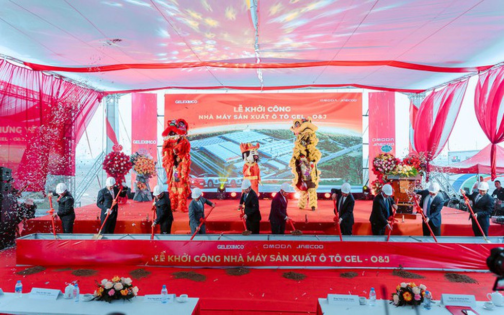 Tập đoàn Geleximco khởi công nhà máy sản xuất ô tô vốn đầu tư 319 triệu USD tại Hưng Yên