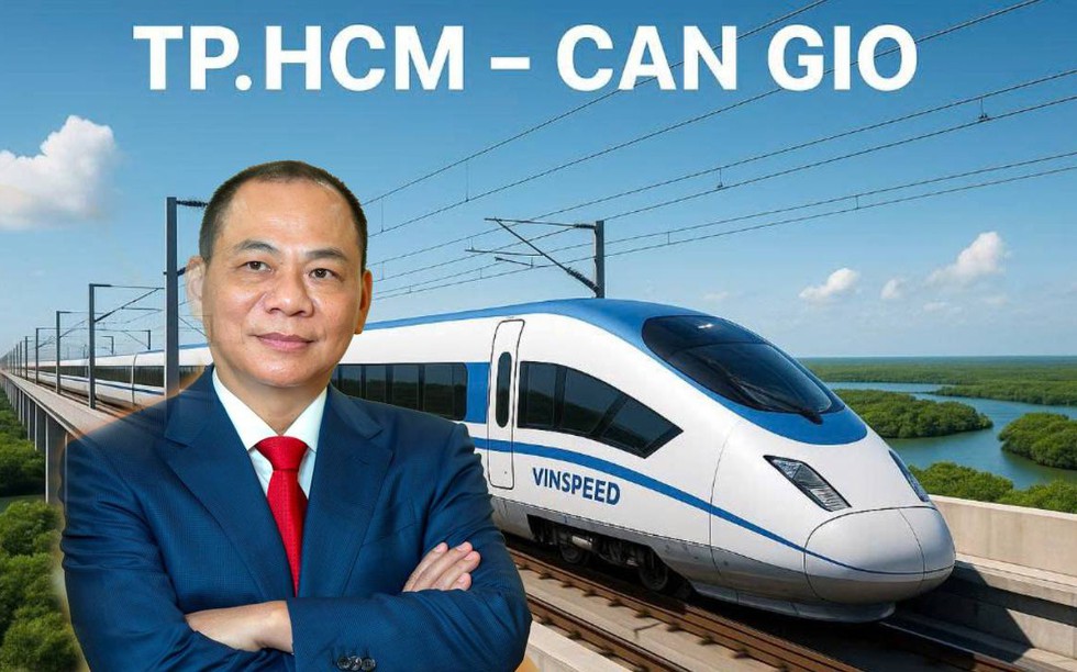 Tuyến đường sắt đô thị TP. HCM - Cần Giờ do VinSpeed đề xuất đầu tư sẽ khởi công vào cuối năm nay