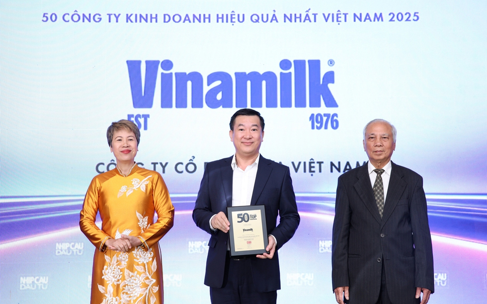 Vinamilk khẳng định bản lĩnh tiên phong qua bảng xếp hạng TOP50 năm 2025