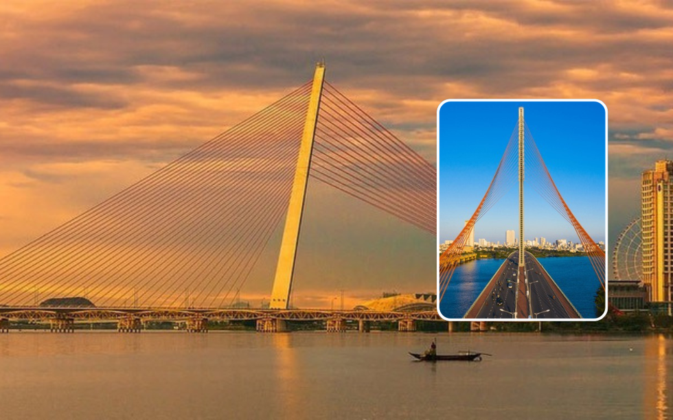 Cầu dây văng nghiêng độc đáo hiện đại bậc nhất Việt Nam: Mang tên nữ anh hùng xứ Quảng, xây trên nền móng có dấu tích 'cha đẻ' của tháp Eiffel