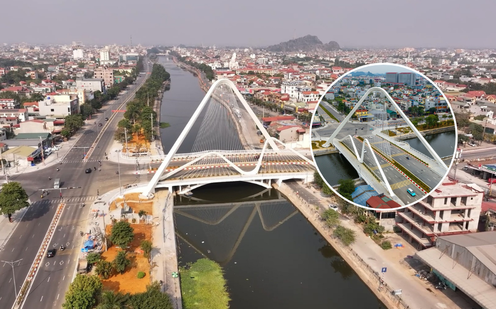 Cây cầu mang biểu tượng bông lau duy nhất của Việt Nam: Điểm nhấn kiến trúc của vùng đất di sản