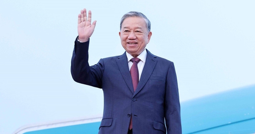 Tổng Bí thư Tô Lâm đến Bình Nhưỡng, bắt đầu thăm cấp Nhà nước tới Triều Tiên
