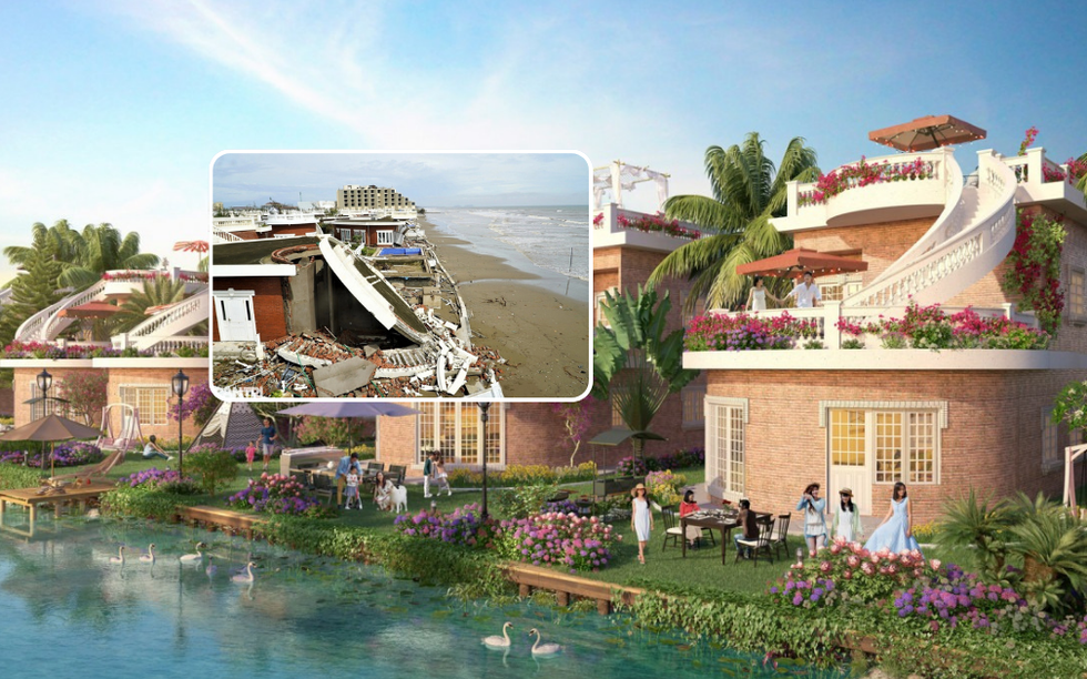 Loạt villa bị đổ sập sau bão ở Hà Tĩnh: Sở Xây dựng nói gì?
