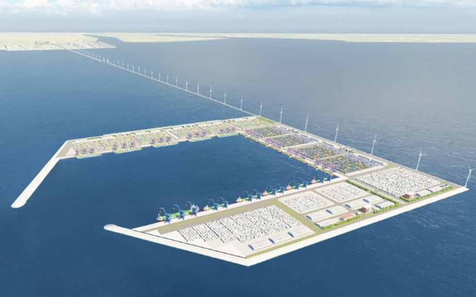 Thúc tiến độ siêu cảng gần 50.000 tỷ sở hữu cầu vượt biển dài nhất Việt Nam, gấp hơn 3 lần cầu vượt biển dài bậc nhất Đông Nam Á hiện tại