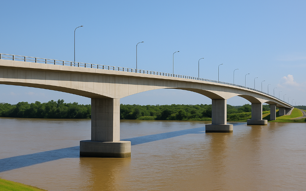 Sắp xây dựng cầu vượt quy mô nối đôi bờ sông Cái Lớn, kết nối 2 tỉnh Đồng bằng sông Cửu Long