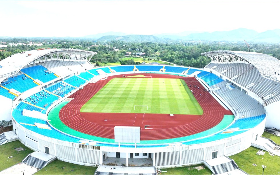 Sân vận động 22.000 chỗ ngồi lớn nhất miền núi phía Bắc đón sự kiện đặc biệt sau khi chính thức khánh thành
