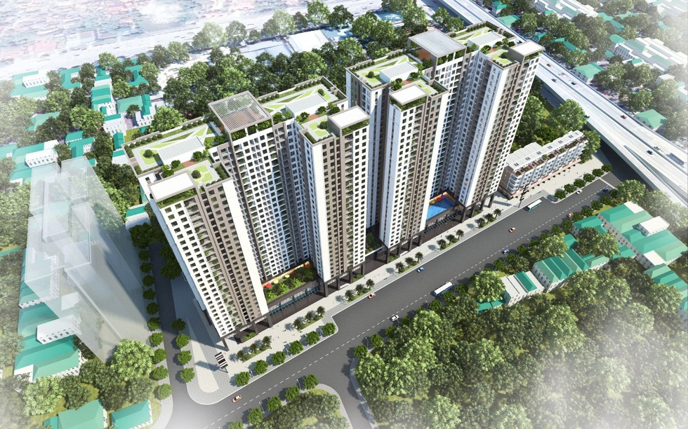 Hà Nội sắp có khu tổ hợp nhà ở, văn phòng, thương mại dịch vụ hơn 29.000m2
