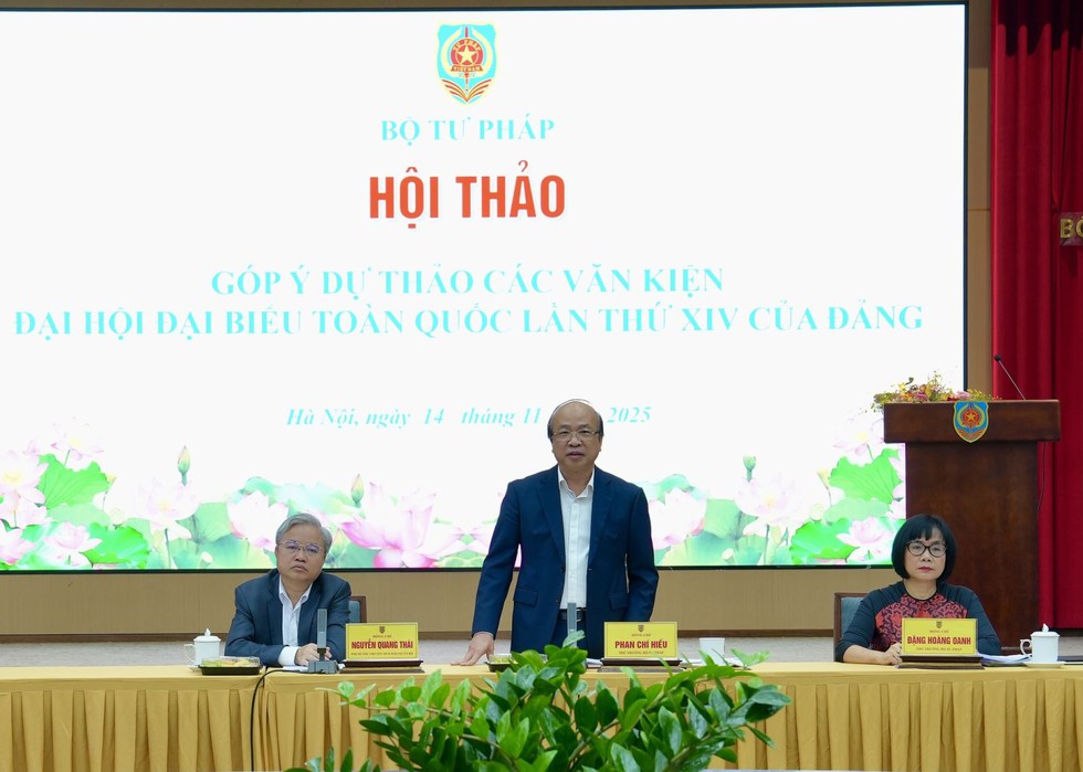 Bộ Tư pháp tích cực lấy ý kiến góp ý dự thảo các văn kiện Đại hội Đảng