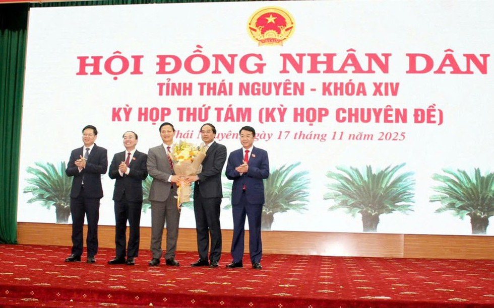 Ông Vương Quốc Tuấn được bầu giữ chức Chủ tịch UBND tỉnh Thái Nguyên