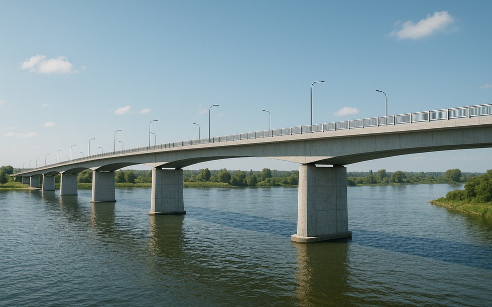 Hà Nội sắp có thêm cầu vượt sông Đáy 460 tỷ đồng