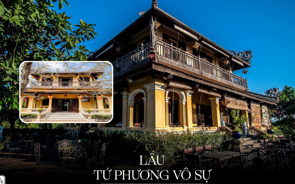 Căn lầu hiếm hoi của Hoàng cung quay về hướng Bắc…