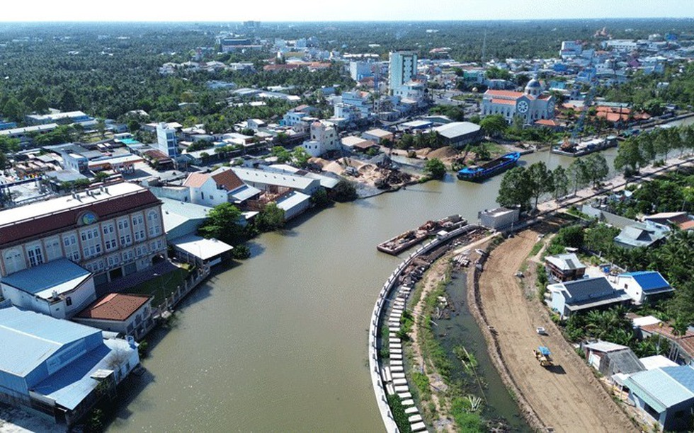 'Tối hậu thư' 1 tháng cho dự án đường ven sông 2.000 tỷ tại đô thị cổ nhất miền Tây