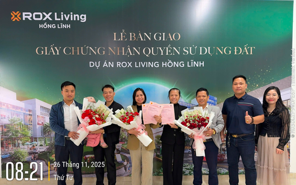 Pháp lý minh bạch, ROX Living Hồng Lĩnh “tạo sóng” thị trường