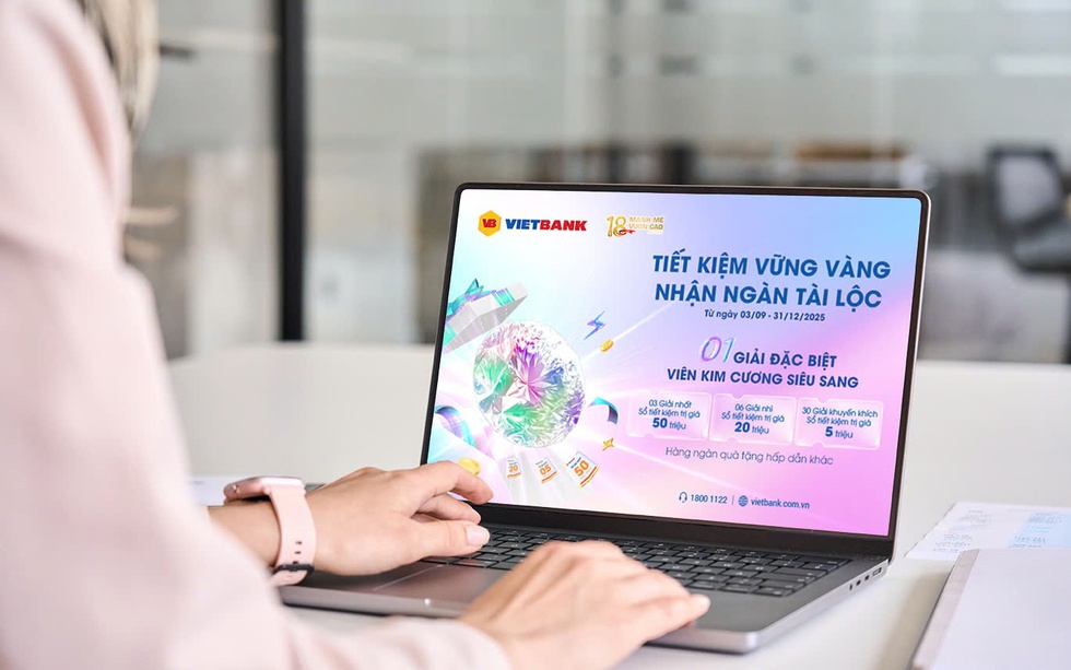 Tận hưởng ưu đãi vượt trội khi sử dụng thẻ và gửi tiết kiệm Vietbank