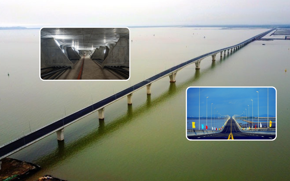 Có gì bên trong căn hầm bí ẩn nằm bên dưới cầu vượt biển 12.000 tỷ dài bậc nhất Đông Nam Á tại Việt Nam?