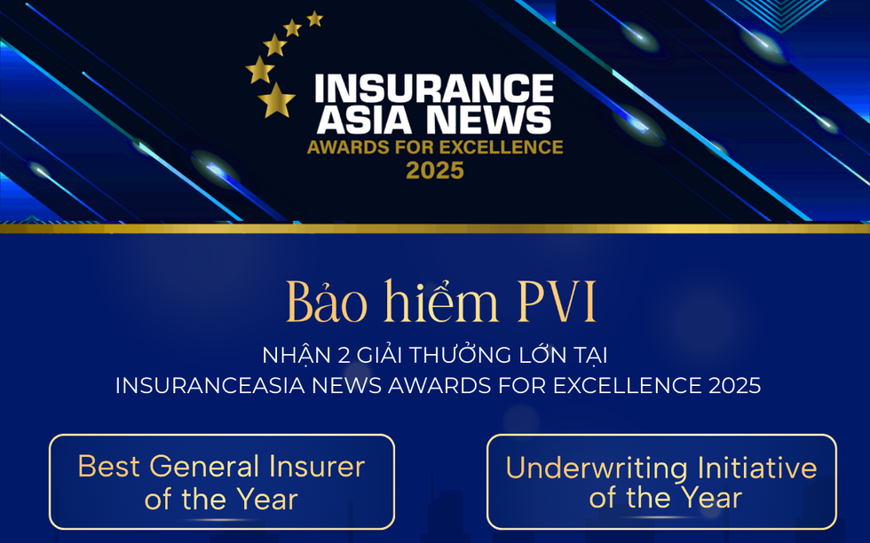 Bảo hiểm PVI giành cú đúp giải thưởng tại IAN Awards 2025