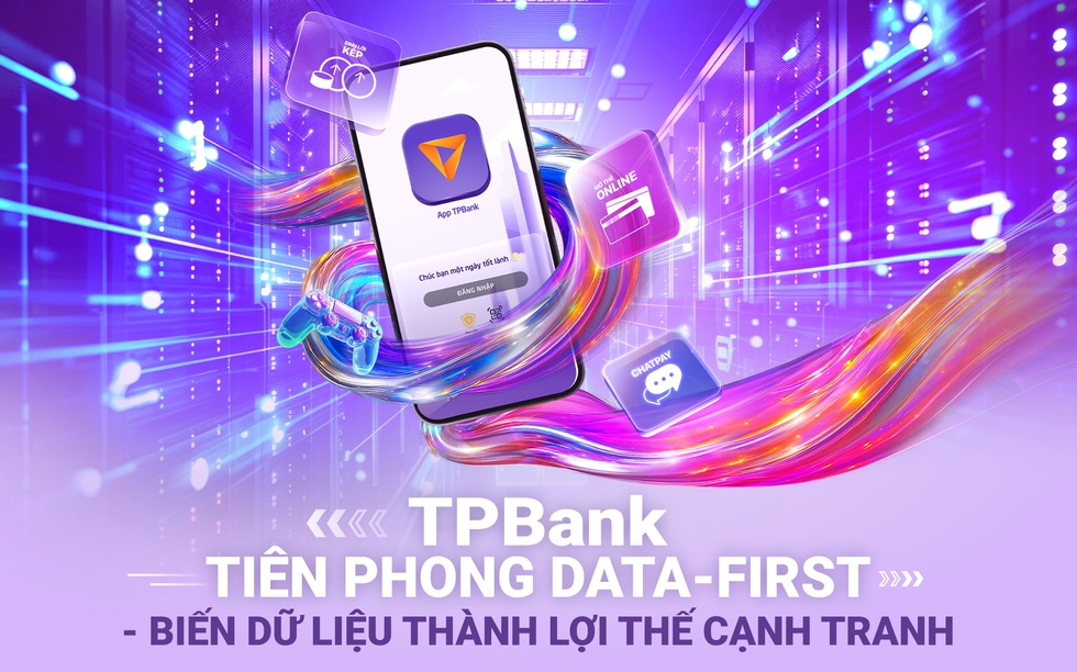 TPBank tiên phong Data-First - Biến dữ liệu thành lợi thế cạnh tranh