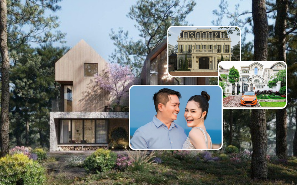 Khối bất động sản kếch xù của vợ chồng Đoàn Di Băng: 3 biệt thự vốn hàng chục tỷ, villa 400 tỷ có sự tham gia của NTK nổi tiếng
