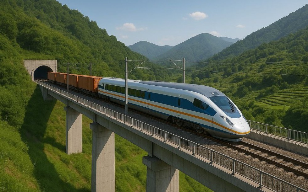 Tuyến đường sắt kết nối 2 thành phố trực thuộc Trung ương với tỉnh miền núi giáp biên sắp khởi công hạng mục 2.300 tỷ