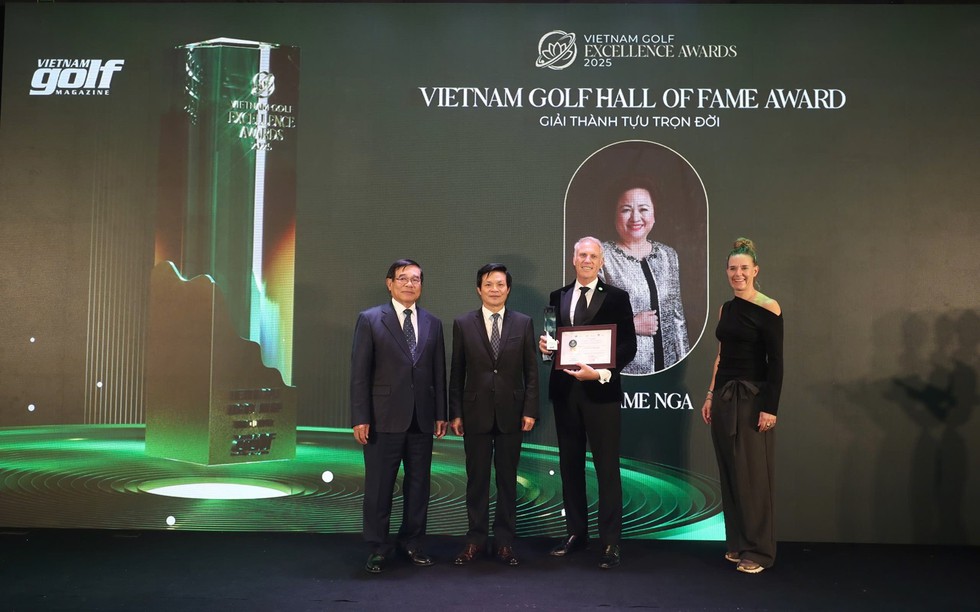 Chủ tịch Tập đoàn BRG được vinh danh 2 giải thưởng lớn tại Vietnam Golf Excellence Awards 2025