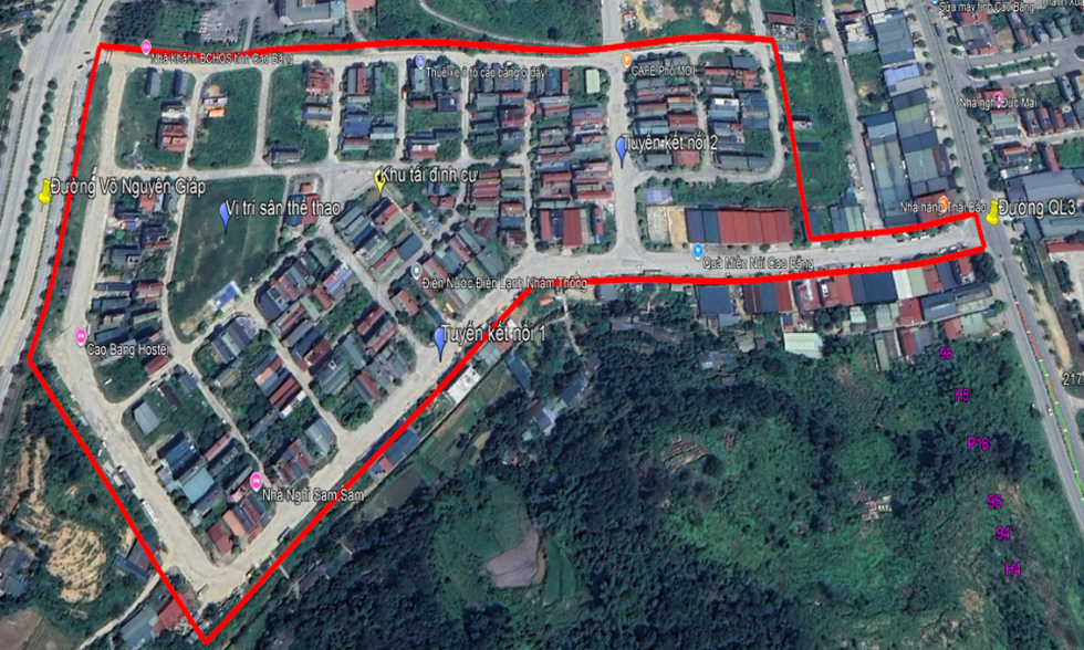 Cao Bằng: Triển khai Dự án cải tạo, nâng cấp hạ tầng kỹ thuật khu tái định cư mới phường Thục Phán