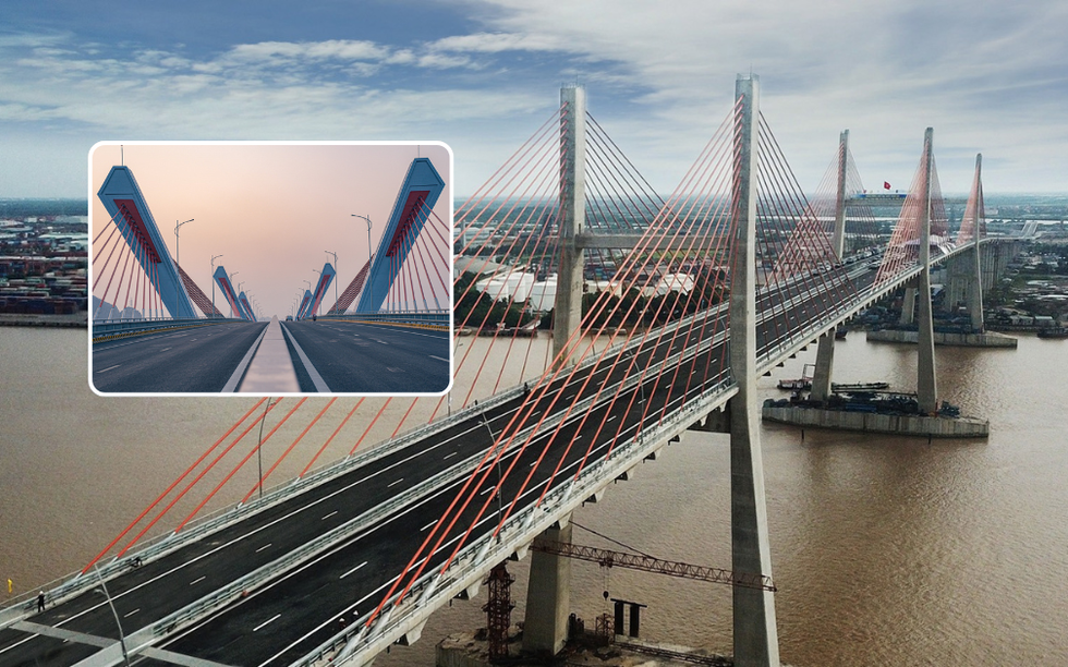 Siêu cầu dây văng lọt TOP nhiều nhịp nhất thế giới: Do người Việt xây dựng, nằm trên tuyến cao tốc đắt nhất cả nước