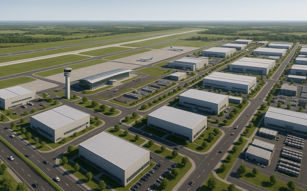 Tỉnh hẹp nhất Việt Nam dự kiến sẽ có trung tâm công nghiệp hàng không tầm cỡ khu vực, tại sân bay 5.800 tỷ