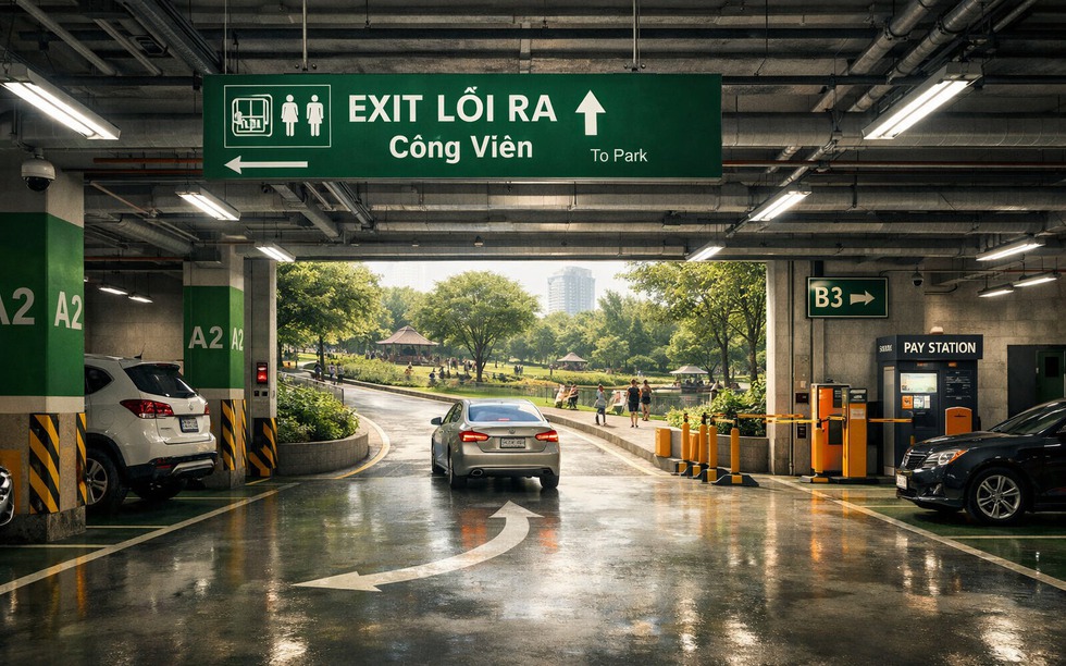 Hà Nội sắp có bãi đỗ xe ngầm 2 tầng đầu tiên tại khu trung tâm, sức chứa hơn 370 xe