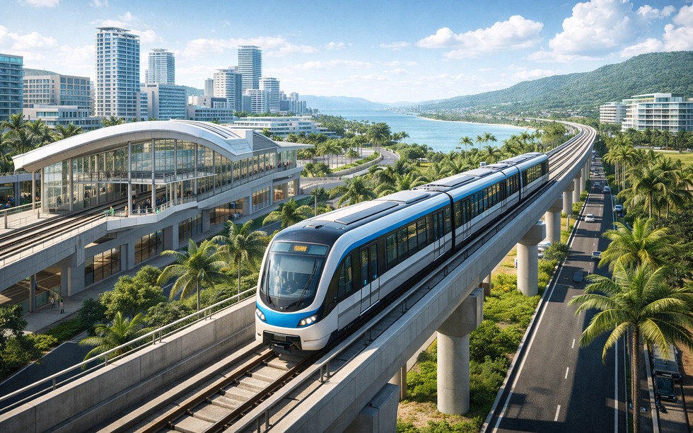 Ngày mai, đặc khu lớn bậc nhất Việt Nam chính thức khởi công tuyến tàu điện đô thị 9.000 tỷ đầu tiên, nối thẳng đến sân bay được ví như 'Changgi thứ 2' của thế giới