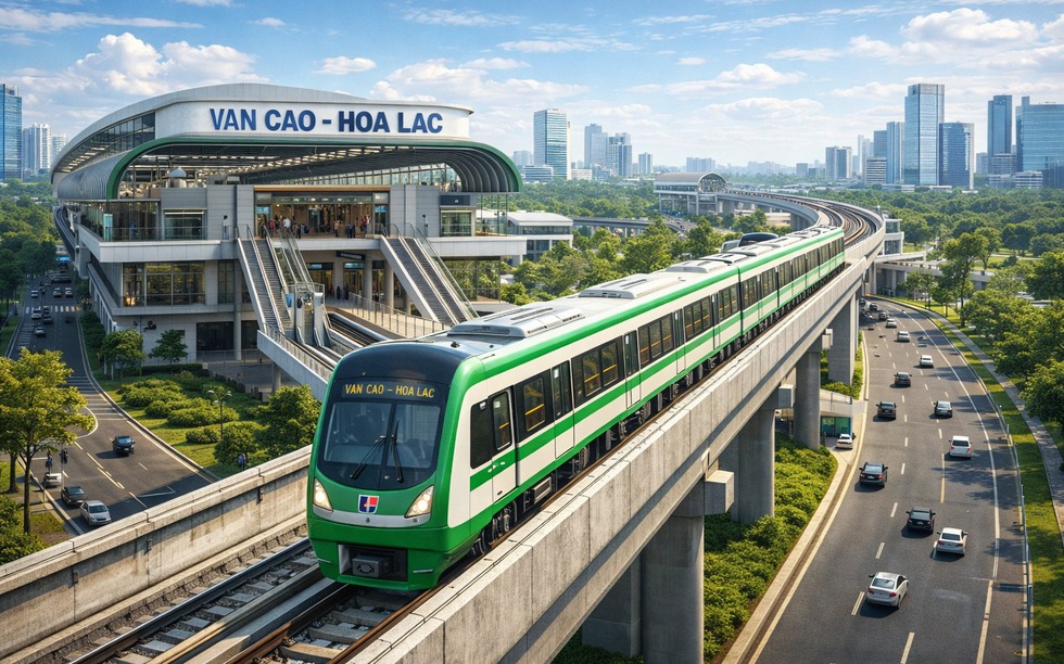 Khởi công tuyến metro hơn 72.000 tỷ, mở trục xương sống kết nối trung tâm Thủ đô với đô thị vệ tinh mới